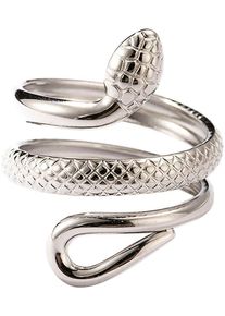 Firetti Damen Fingerring "Schmuck Geschenk Damenring Schlange", 7,00 g, Edelstahl, silber, Edelstahl, Fingerringe, Made in Germany