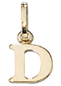 Jobo Damen Buchstaben-Anhänger "Anhänger Buchstabe", D, Gelbgold 333, gold, Gelbgold 333, Schmuckanhänger, 333 Gold