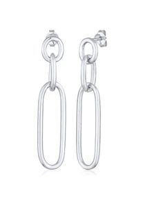 Elli Damen Paar Ohrstecker "Glieder Basic Hänger Blogger 925 Silber", OneSize, ohne Stein, Silber 925 (Sterlingsilber), silber, Silber 925