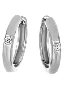 Firetti Damen Paar Creolen "Schmuck Geschenk Silber 925 Ohrschmuck glänzend", Silber 925 (Sterlingsilber), silber, Silber 925 (Sterlingsilber),