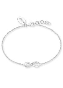 s.Oliver Damen Armband "Infinity, 2012529", Silber 925 (Sterlingsilber), silber, Silber 925 (Sterlingsilber), Armbänder, mit Zirkonia (synth.)