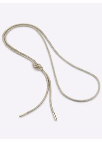 Heine Damen Kette ohne Anhänger, gold, Metall, Halsketten