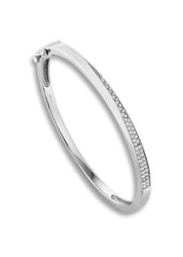 ONE ELEMENT Damen Silberarmband "Zirkonia Armreif aus 925 Silber", silber, Armbänder, Damen Silber Schmuck