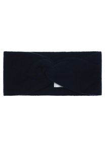 Zwillingsherz Damen Stirnband, blau, casual,modisch,feminin, unifarben, Strick, Kaschmir, Mützen, Knoten vorn, Cashmere, Feinstrick