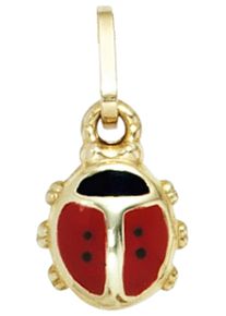 Jobo Damen Ketten-Anhänger "Anhänger Marienkäfer", Gelbgold 333, gold, Gelbgold 333, Schmuckanhänger, 333 Gold