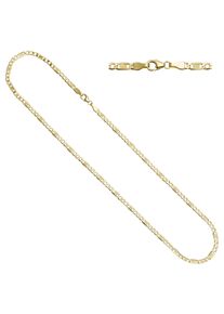 Jobo Damen Goldkette, Gelbgold 333, L: 45cm, gold, Gelbgold 333, Halsketten, 333 Gold 45 cm