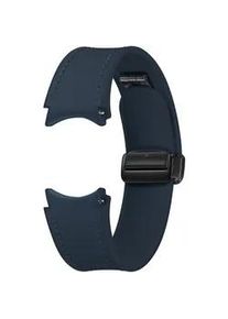 Wechselarmband Samsung "D-Buckle Hybrid Band (Normal, M/L)" Uhrenarmbänder Gr. 20,4cm, lila (indigo)