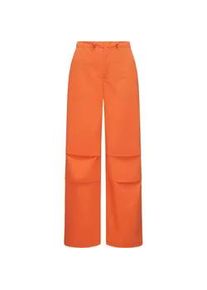 Stoffhose Ragwear "Paragata" Gr. 28, Normalgrößen, orange Damen Hosen Stylische Parachute-Hose mit Kordelzügen