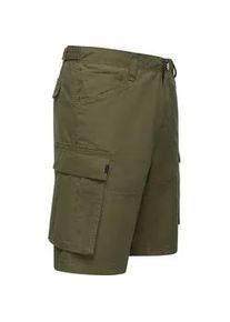 Shorts Ragwear "Merly" Gr. 31, Normalgrößen, grün (olivgrün) Herren Hosen Kurze Cargo-Hose mit großen Taschen