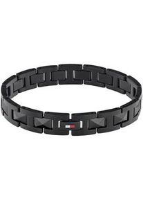 Armband Tommy Hilfiger "SS24 GEOMETRIC, 2790566, 2790567, 2790568" Armbänder Gr. Edelstahl, schwarz Herren