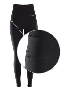 Leggings WINSHAPE "Functional Comfort HWL115C" Gr. XS, Normalgrößen, schwarz Damen Hosen Sport Leggings High Waist mit praktischen Taschen