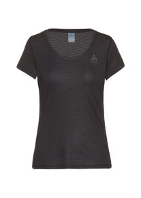 Odlo Active F-Dry Light Funktionsshirt Damen - schwarz - Gr. M - Polyester/Polypropylen