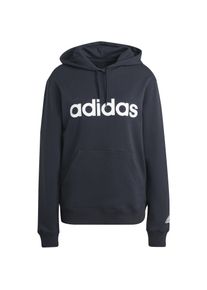 Adidas Essentials Linear Hoodie Damen - schwarz - Gr. S - Baumwolle