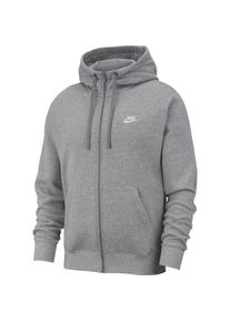 Nike Nsw Club Sweatjacke Herren - grau - Gr. XXL - Baumwolle/Polyester