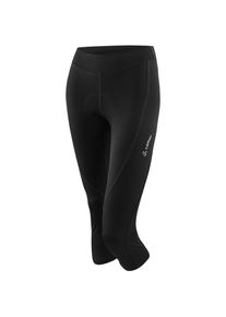Löffler Löffler 3/4 Tour Ii Fahrradtights Damen - schwarz - Gr. 36 - Polyamid/Elastan