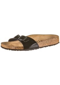 Birkenstock Madrid Sandalen Damen - schwarz - Gr. 42 - Synthetik