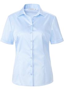 Eterna - Bluse, blau, Gr. 44 / L - Baumwolle