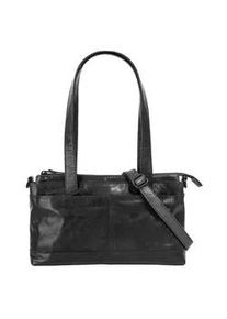 SPIKES & SPARROW Henkeltasche SPIKES & SPARROW Gr. B/H/T: 29cm x 16cm x 9cm onesize, schwarz Damen Taschen echt Leder