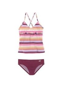 Tankini Buffalo Gr. 170/176, N-Gr, orange (orange gestreift) Kinder Bikini-Sets mit Querstreifen