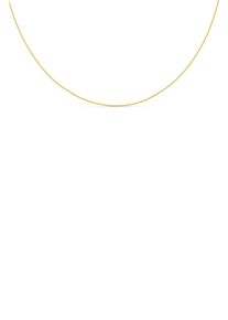 Collierkettchen Firetti "Schmuck Geschenk Gold 750 Halsschmuck Halskette Goldkette Rundanker" Halsketten Gr. 40, Gelbgold 585, Breite: 1,1 mm, gelb (gelbgoldfarben) Damen Colliers Made in Germany