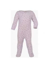 Engel Schlafoverall mit Druckkn&ouml;pfen Overall Kinder (Gr 50/56 |lila/wei&szlig;)