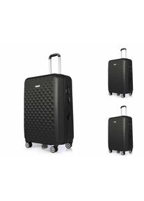 3er Set "Diamond" ABS Hartschalenkofferset Trolley Koffer