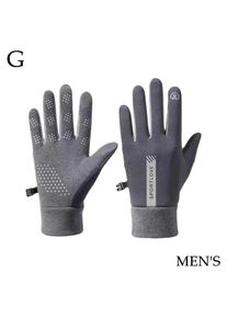 Pomo Outdoor Herbst Winter Handschuhe Plüsch Warme Wasserdichte Touchscreen Lange Finger Handschuhe Reiten Fahren Motorrad Handschuhe Für Männer Frauen R8c9