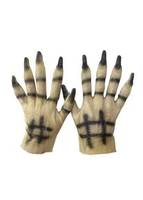 Ruosensy Lange Nägel Cosplay Handschuhe Gothic Party Scary Requisiten Lustige Handschuhe Mit Krallen Festival