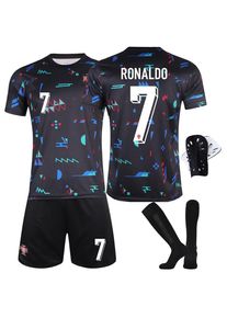 Cool Studio Europapokal Portugal Auftritt Training Trikot Nr. 7 Cristiano Ronaldo Kinder Erwachsene Fußball Anzug Sport Anzug Männer