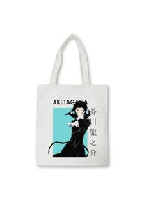 Aidegou31 Anime Bungou Stray Dogs Chuuya Nakahara Osamu Dazai Handtaschen Schultertaschen Casual Shopping Mädchen Handtasche Frauen Leinwand Tasche