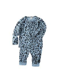 Kiddiezoom Herbst Winter Baby Jungen Pyjamas Set Kinder Kinder Leopard Print Nachtwäsche Baumwolle Mädchen Hause Unterwäsche Anzüge