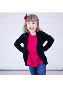 Princess Kleinkind Baby Kind Mädchen Jungen Solide Pullover Stricken Warme Mantel Strickjacke Jacke Kleidung