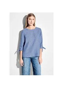 Langarmbluse Cecil Gr. S (38), blau (linen chambray blau) Damen Blusen mit 34 Ärmeln