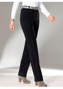 COSMA Damen Thermohose, schwarz, Gr. 205, unifarben, 69% Baumwolle, 29% Polyester, 2% Elasthan, Hosen
