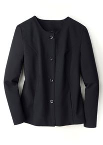 Damen Kurzblazer "Blazer", schwarz, Gr. 42, 100% Polyester, Blazer