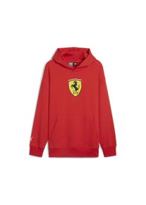 Hoodie Puma "Scuderia Ferrari Race Big Shield Herren" Gr. XL, rot (rosso corsa red) Herren Sweatshirts Sportbekleidung