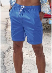 Shorts John Devin "Bermuda" Gr. XXL, N-Gr, blau Herren Hosen Shorts kurze Hose aus elastischer, gewebter Baumwollqualität