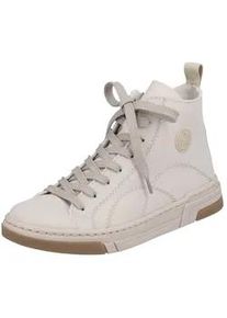 Sneaker Rieker Gr. 36, beige (hellbeige) Damen Schuhe High Top-Sneaker, Freizeitschuh, Schnürschuh mit Reißverschluss Bestseller