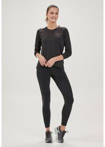 Langarmshirt Endurance "Yonan" Gr. 48, schwarz Damen Shirts langarm mit innovativer QUICK DRY-Technologie