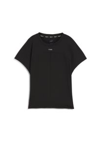 Trainingsshirt Puma "CLOUDSPUN Mix T-Shirt Damen" Gr. XS, schwarz (black) Damen Shirts kurzarm