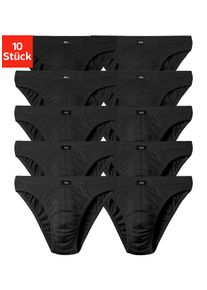 H.I.S. H.I.S Herren Slip "Herren Minislip", Gr. 3, schwarz, Jersey, Obermaterial: 95% Baumwolle, 5% Elasthan, unifarben, Unterhosen, in Baumwoll-Mix