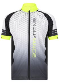 Endurance Kinder Radtrikot "Verove", gelb, sportlich, Gr. 164, mehrfarbig, 100% Polyester, Trikots, mit schnelltrocknender Quick Dry-Technologie