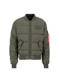 Herren Bomberjacke "Alpha Industries Men - Bomber Jackets MA-1 Puffer Bomber", grün, Gr. XXL, Alpha Industries, Obermaterial: 100% Polyester, Futter:
