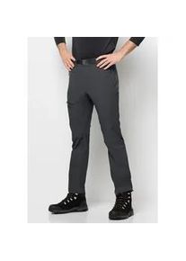 Softshellhose Jack Wolfskin "HOLDSTEIG PANTS M" Gr. 50, Normalgrößen, grau (phantom) Herren Hosen