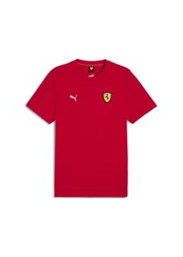 T-Shirt Puma "Scuderia Ferrari Race Colour Shield Herren" Gr. M, rot (rosso corsa red) Herren Shirts Sportbekleidung