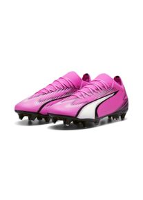 Fußballschuh Puma "ULTRA MATCH MxSG Fußballschuhe Herren" Gr. 40, pink (poison white black) Schuhe Fußball Stollenschuhe