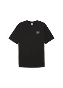 T-Shirt Puma "DOWNTOWN Relaxed Graphic Herren" Gr. L, schwarz (black) Herren Shirts Sportbekleidung