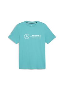 T-Shirt Puma "Mercedes-AMG Petronas F1 ESS Logo Herren" Gr. XXL, grün (sheen green) Herren Shirts Sportbekleidung