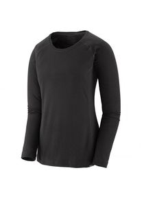 Kunstfaserunterwäsche Patagonia Cap Midweight Crew Damen (Gr M |schwarz)