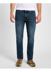 Regular-fit-Jeans Lee "DAREN ZIP FLY" Gr. 33, Länge 30, blau (holland blue) Herren Jeans